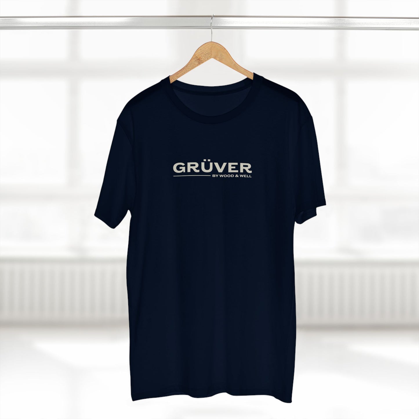 T-Shirt — 'GRÜVER' Minimal Logo Tee