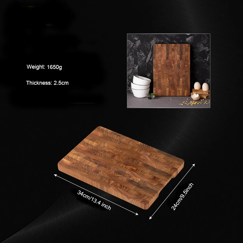 Teak Wood End Grain Cutting Board