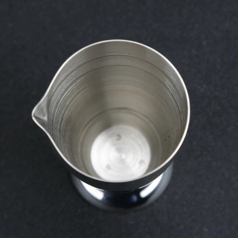Jigger - Scale lines: 1/4 oz, 1/2 oz, 3/4 oz, 1oz, 1 1/2oz, 2oz