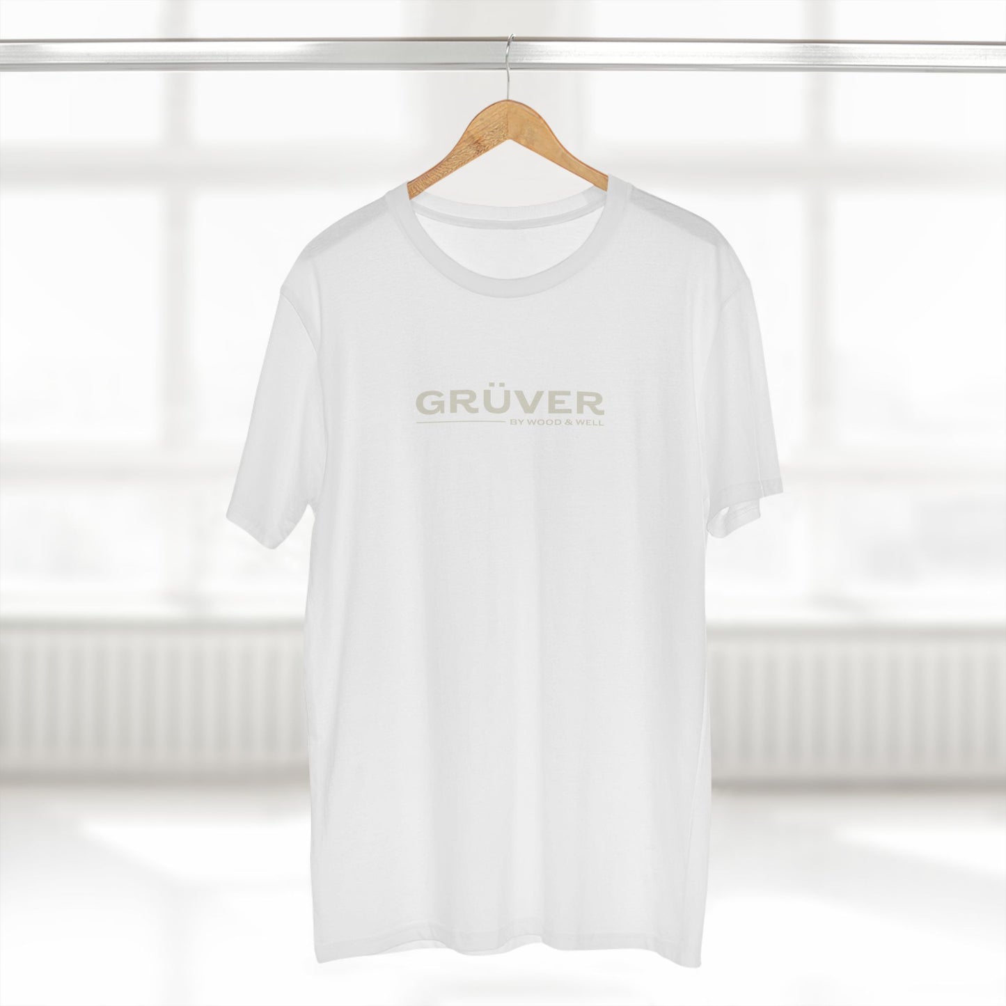 T-Shirt — 'GRÜVER' Minimal Logo Tee