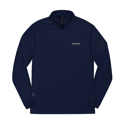 Navy Quarter-Zip Pullover