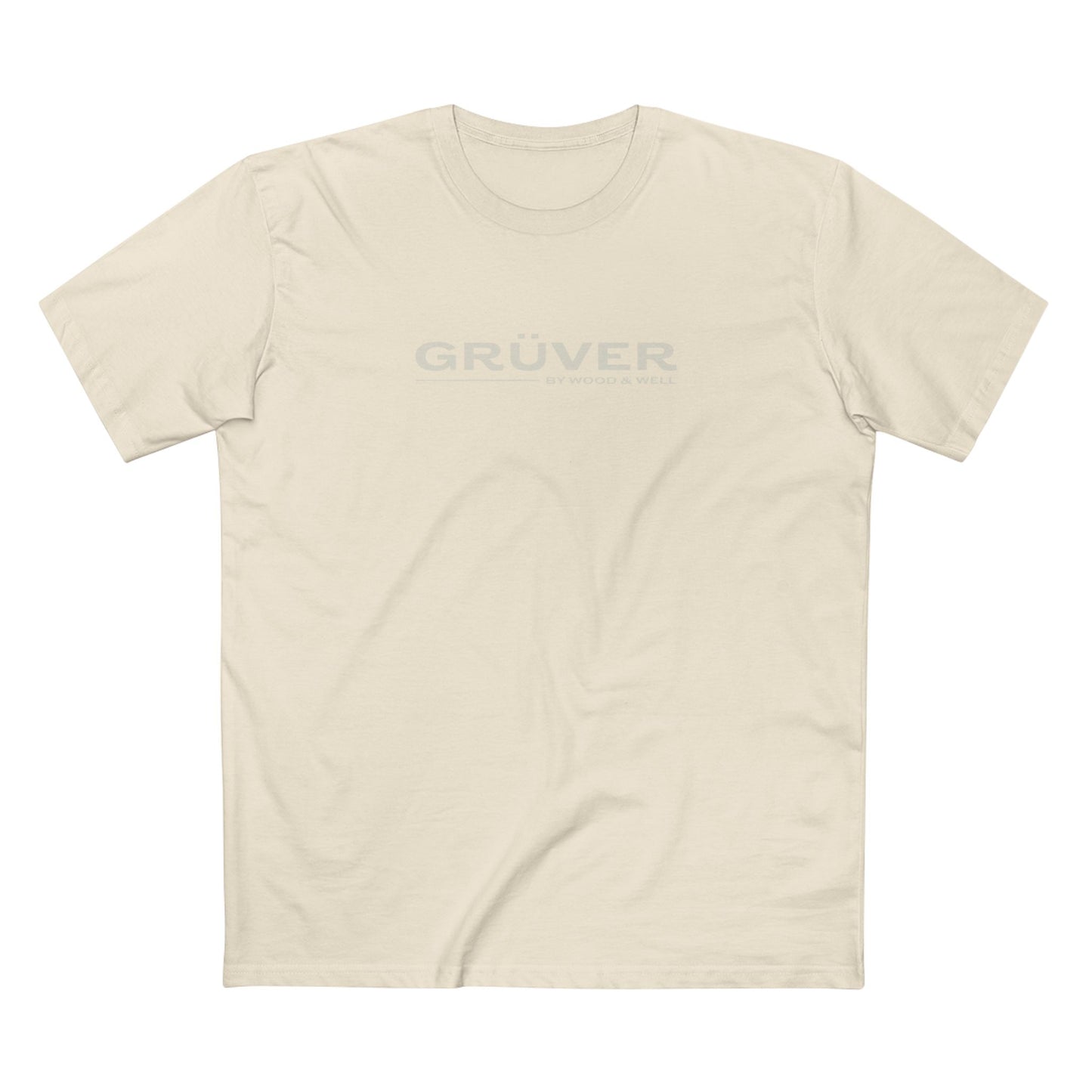 T-Shirt — 'GRÜVER' Minimal Logo Tee