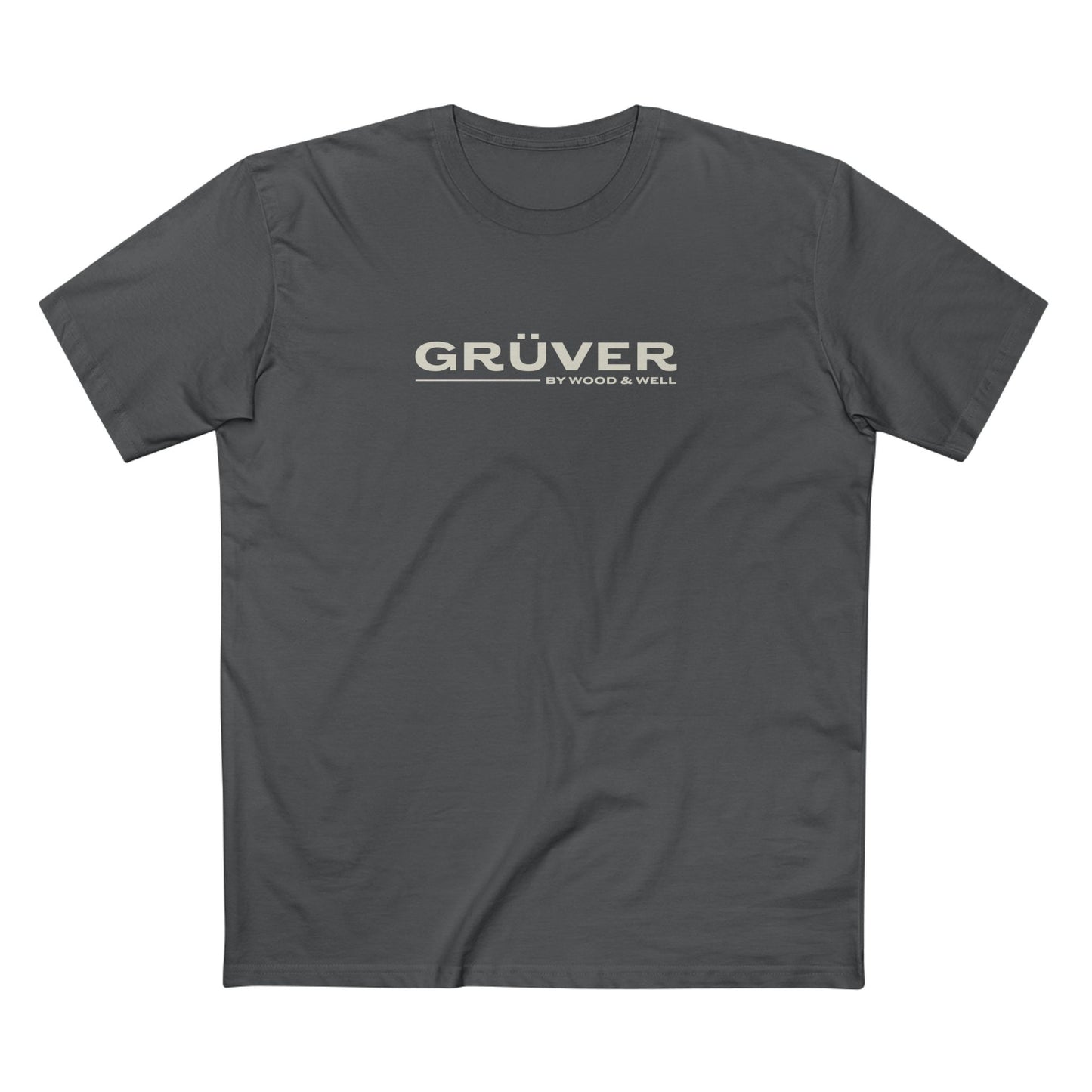 T-Shirt — 'GRÜVER' Minimal Logo Tee