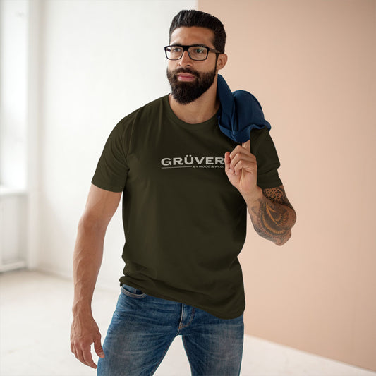 T-Shirt — 'GRÜVER' Minimal Logo Tee