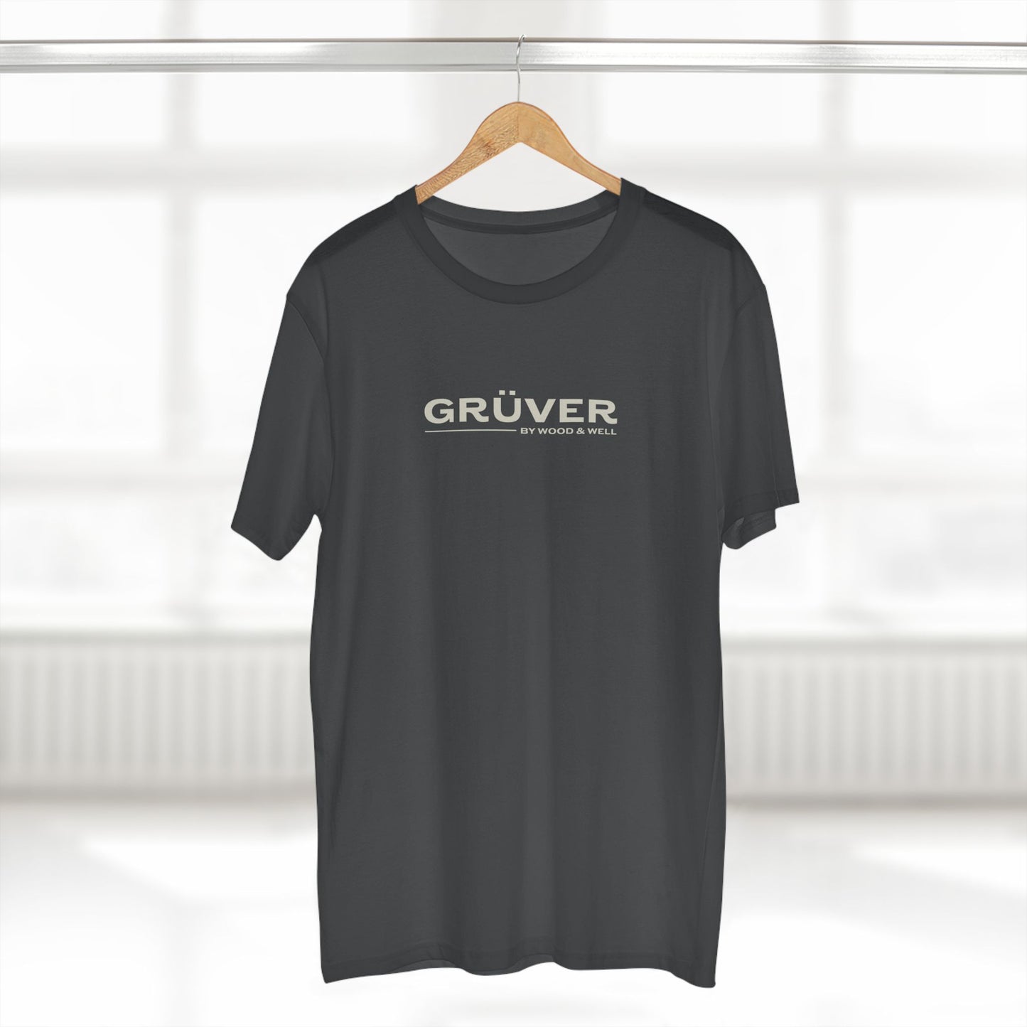 T-Shirt — 'GRÜVER' Minimal Logo Tee