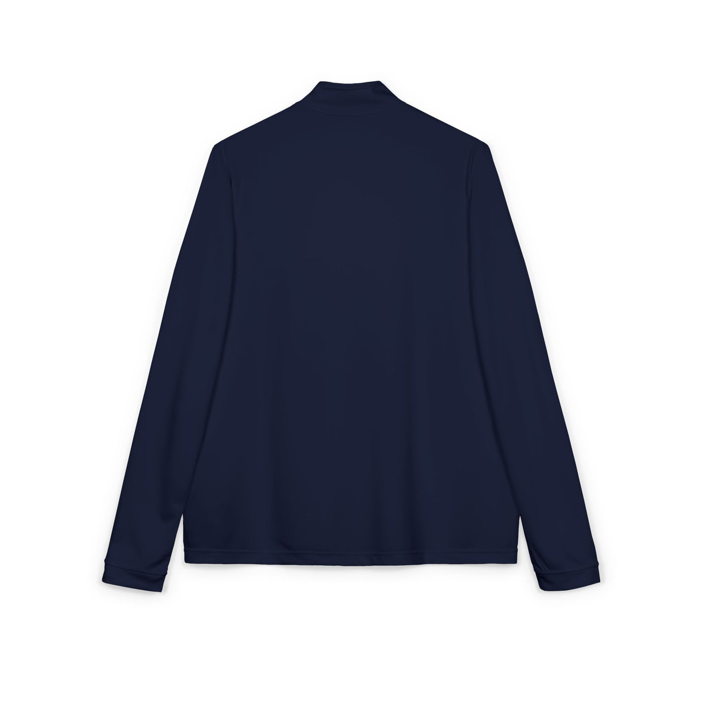 White Quarter-Zip Pullover