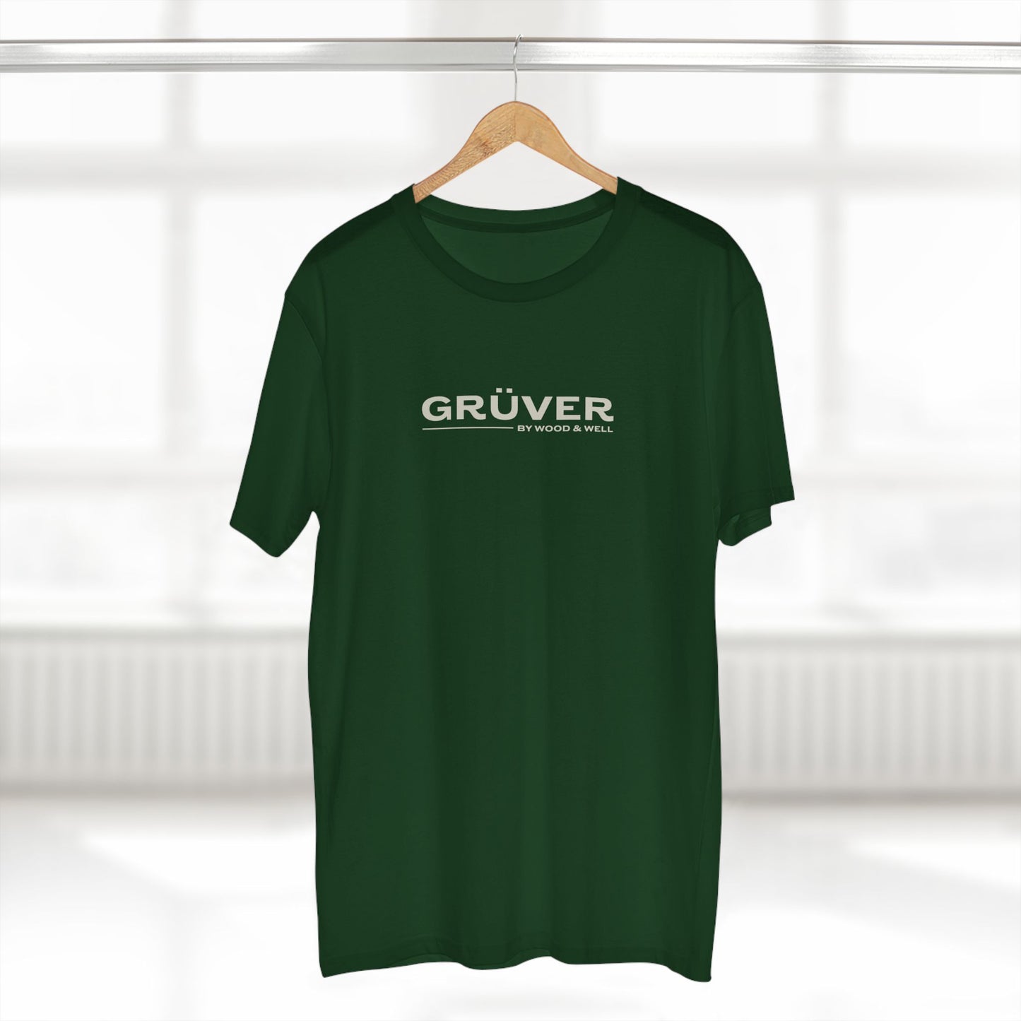 T-Shirt — 'GRÜVER' Minimal Logo Tee