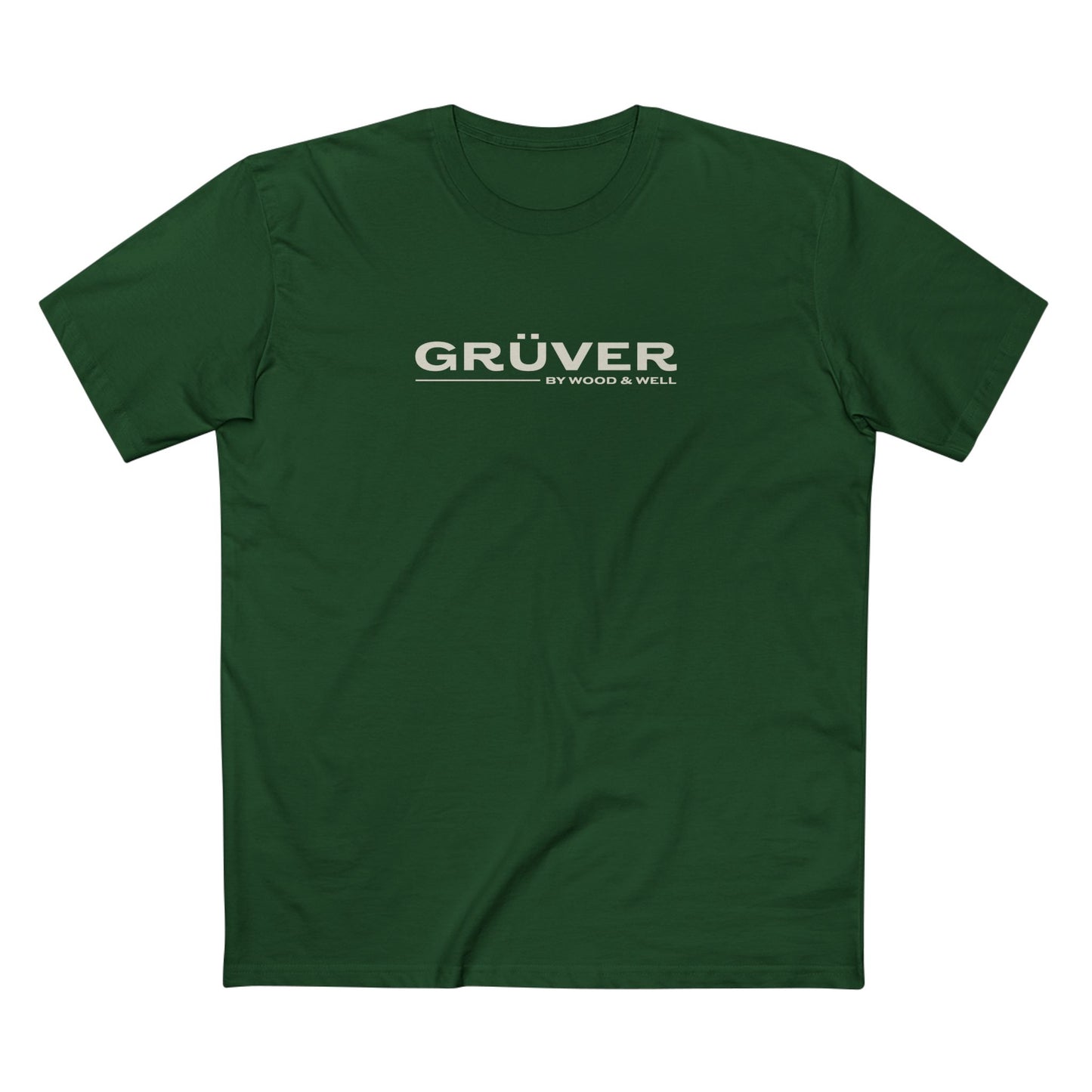 T-Shirt — 'GRÜVER' Minimal Logo Tee