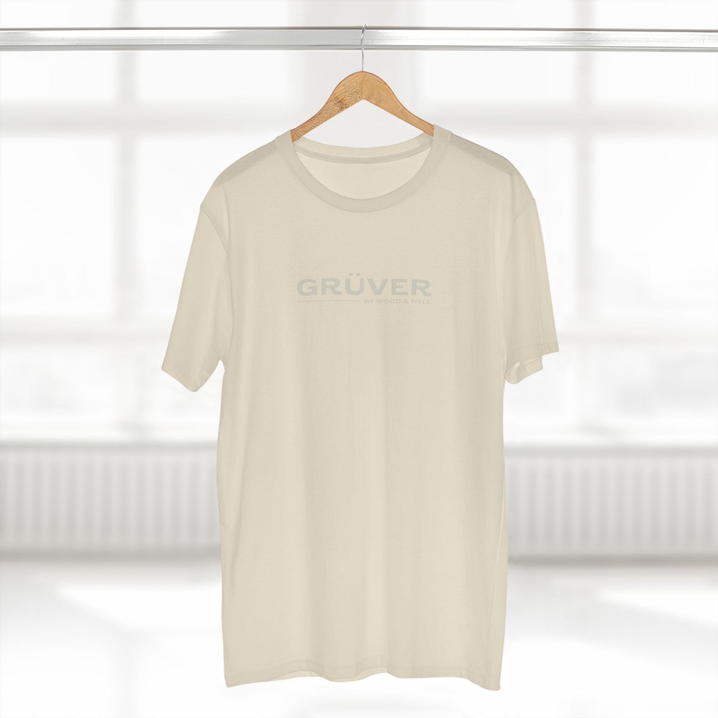 T-Shirt — 'GRÜVER' Minimal Logo Tee