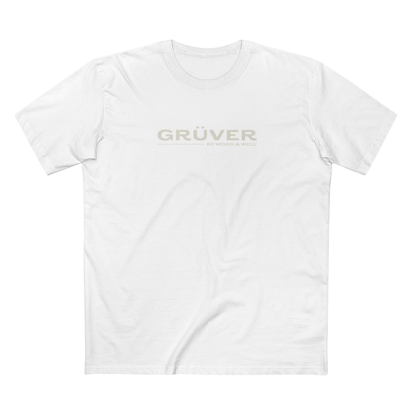 T-Shirt — 'GRÜVER' Minimal Logo Tee